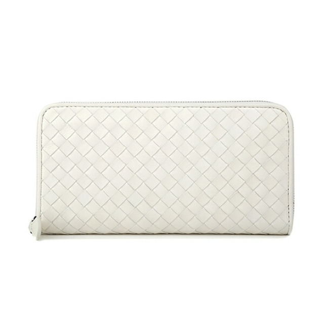 【人気沸騰】 Bottega Veneta - 新品 ボッテガヴェネタ BOTTEGA VENETA 長財布 ジップアラウンド アイボリー 長財布