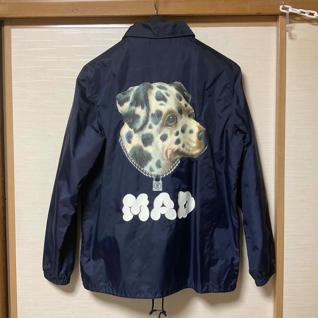 メンズUNDERCOVER×MAD STORE コーチジャケット Lサイズ ネイビー