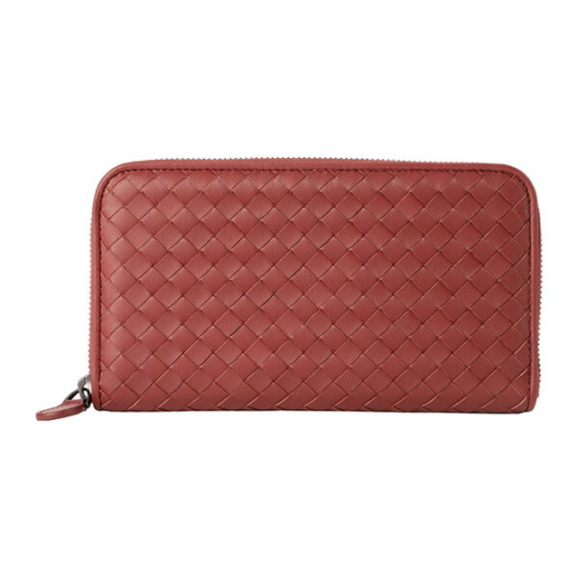 新品 ボッテガヴェネタ BOTTEGA VENETA 長財布 ジップアラウンド バカラローズ約11×19×25本体重量