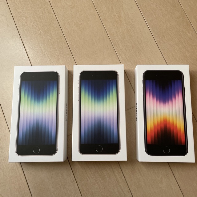 iPhone - 【未開封】iPhone SE 第3世代 64GB  SIMフリー　3台