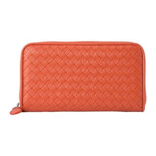 ボッテガヴェネタ(Bottega Veneta)の新品 ボッテガヴェネタ BOTTEGA VENETA 長財布 ジップアラウンド テラコッタ(長財布)