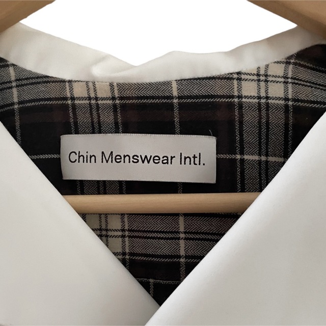 chin mens wear intl. 19ss patchwork tee
