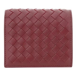 ボッテガヴェネタ(Bottega Veneta)の新品 ボッテガヴェネタ BOTTEGA VENETA 3つ折り財布 3つ折りウォレット ボルドー(折り財布)