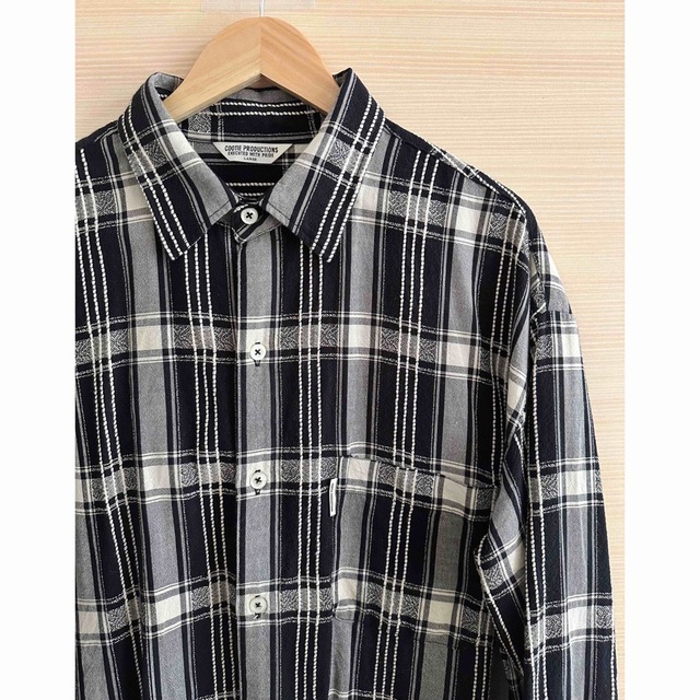 COOTIE(クーティー)のCOOTIE Jacquard Check L/S Shirt メンズのトップス(シャツ)の商品写真