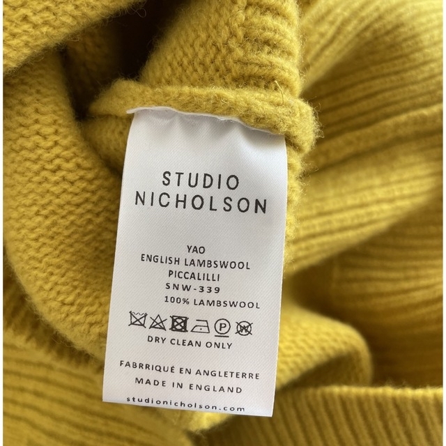 STUDIO NICHOLSON(スタジオニコルソン)のSTUDIO NICHOLSON スタジオニコルソン カーディガン【新品】 レディースのトップス(ニット/セーター)の商品写真