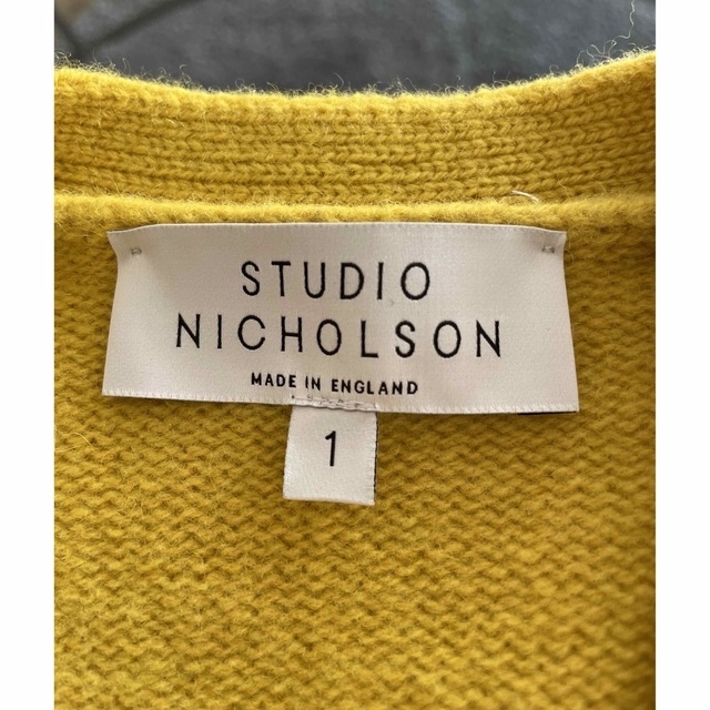 STUDIO NICHOLSON(スタジオニコルソン)のSTUDIO NICHOLSON スタジオニコルソン カーディガン【新品】 レディースのトップス(ニット/セーター)の商品写真