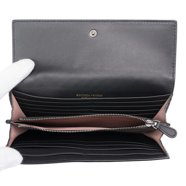 新品 ボッテガヴェネタ BOTTEGA VENETA 長財布 コンチネンタル ネロ/デコローズ 新品 ボッテガヴェネタ BOTTEGA VENETA 長財布 コンチネンタル ネロ/デコローズ