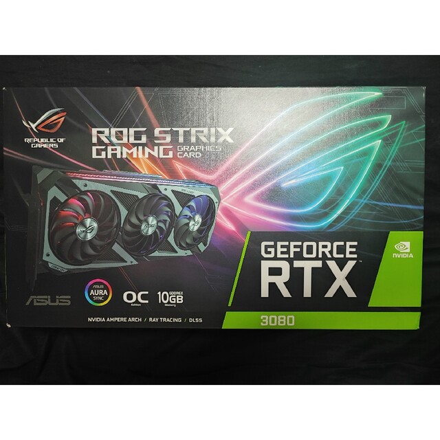 ASUS ROG STRIX RTX3080 OC 10GB BLACK