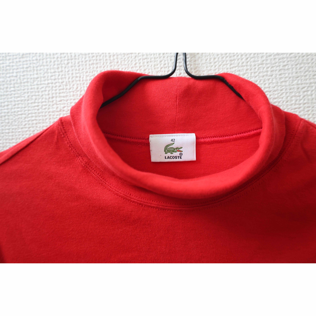 LACOSTE(ラコステ)のラコステハイネックtシャツ レディースのトップス(Tシャツ(半袖/袖なし))の商品写真