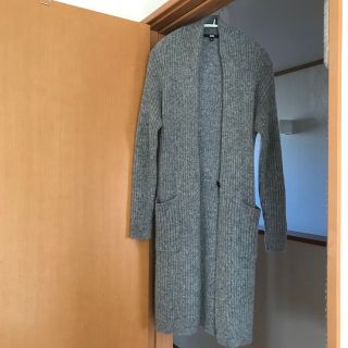 ユニクロ(UNIQLO)のちーこ様専用　ユニクロ　アウター　ロングコート　ニットコート(ロングコート)