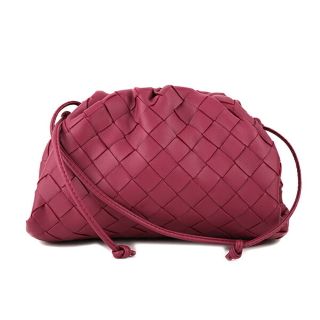 ボッテガヴェネタ(Bottega Veneta)の新品 ボッテガヴェネタ BOTTEGA VENETA ショルダーバッグ ザ ミニ ポーチ アマラント(ショルダーバッグ)