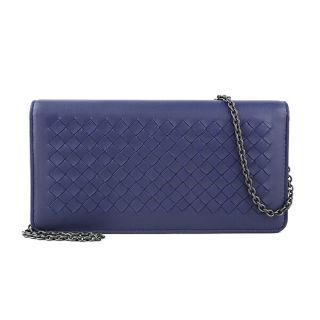 ボッテガヴェネタ(Bottega Veneta)の新品 ボッテガヴェネタ BOTTEGA VENETA ショルダーバッグ チェーン ブルー(ショルダーバッグ)