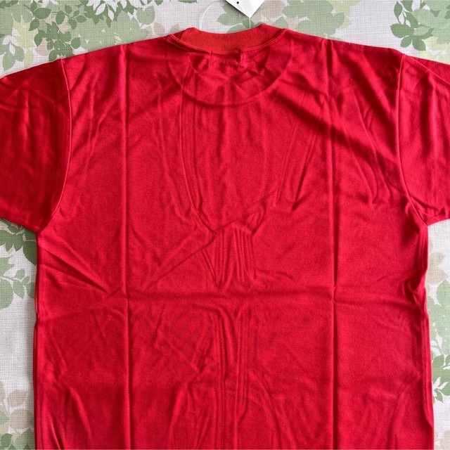 クルーネック半袖シャツ(5L)レッドJP4300 メンズのトップス(Tシャツ/カットソー(半袖/袖なし))の商品写真