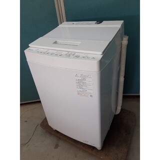 トウシバ(東芝)の2021年製　東芝全自動洗濯機8.0kg　ウルトラファインバブル　AW-8D9(洗濯機)
