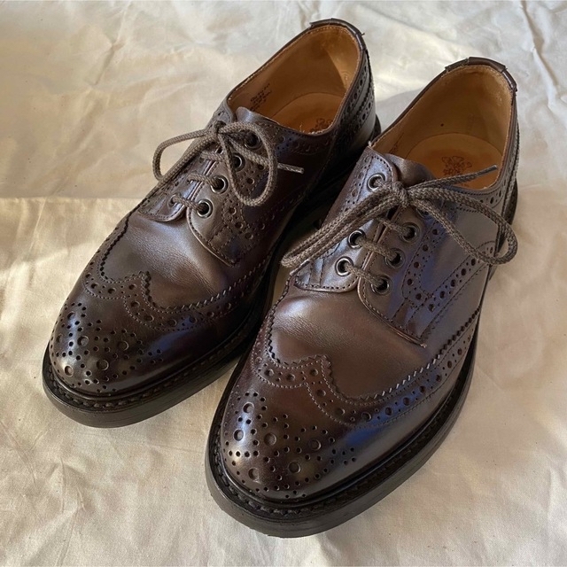 Trickers - トリッカーズ バートン M5633 ウィングチップ 定価10万 UK6 ...