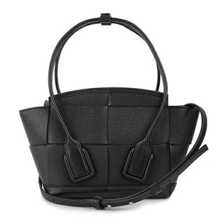 ボッテガヴェネタ(Bottega Veneta)の新品 ボッテガヴェネタ BOTTEGA VENETA ハンドバッグ MINI THE ARCO ミニ アルコ ネロ(ハンドバッグ)