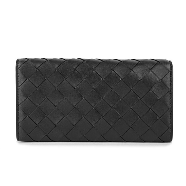 新品 ボッテガヴェネタ BOTTEGA VENETA 長財布 コンチネンタルウォレット ネロ