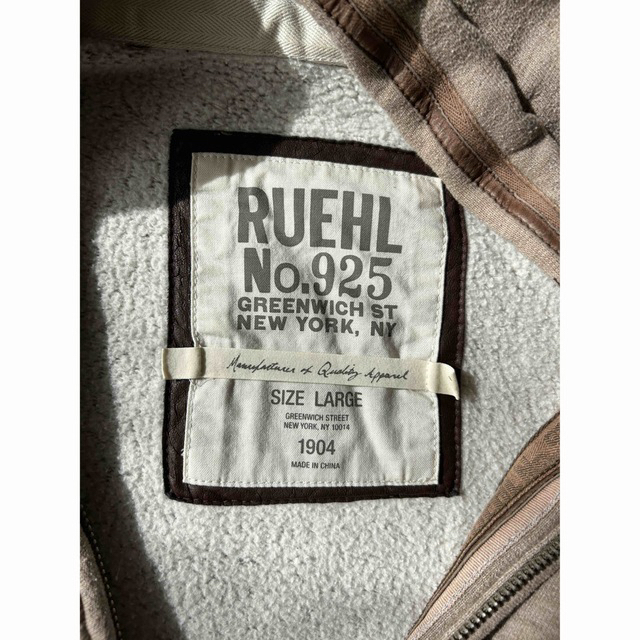 Ruehl No.925(ルールナンバー925)のruehl no.925 ルール　ヴィンテージライクパーカー メンズのトップス(パーカー)の商品写真