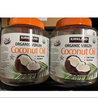 オーガニック ココナッツオイル2.48L 2個セット (調味料)