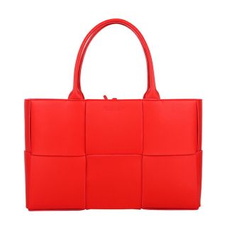 ボッテガヴェネタ(Bottega Veneta)の新品 ボッテガヴェネタ BOTTEGA VENETA トートバッグ ARCO TOTE アルコ レッド 赤(トートバッグ)