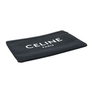 Celine レア　レーザーとコットン　クラッチ