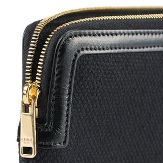 セリーヌ クラッチバッグ レザー 革 ブラック 黒 ゴールド金具 女性 レディース シンプル パーティ 上品 CELINE clutch bag leather black 21905