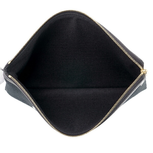 セリーヌ クラッチバッグ レザー 革 ブラック 黒 ゴールド金具 女性 レディース シンプル パーティ 上品 CELINE clutch bag leather black 21905