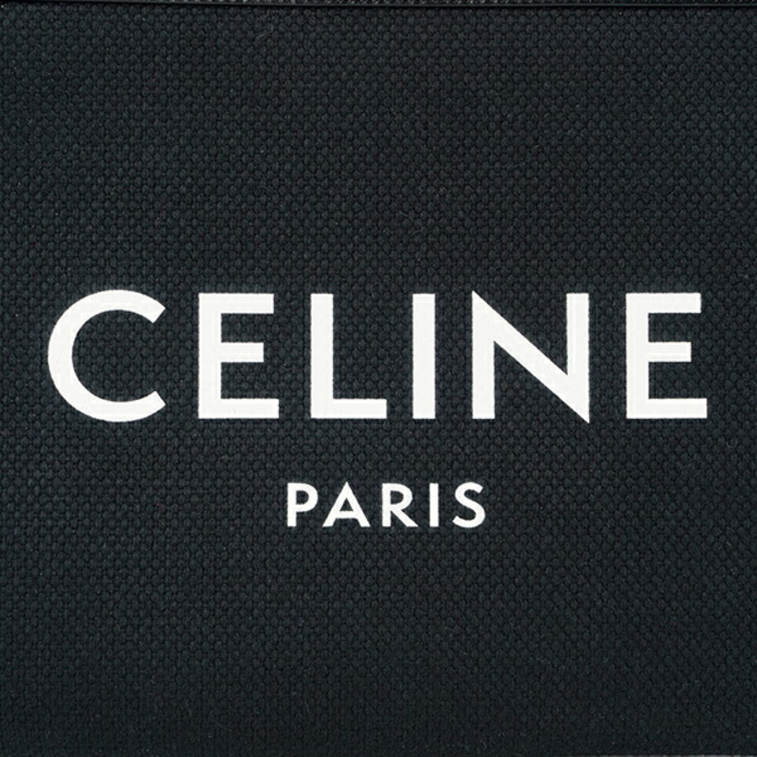 celine(セリーヌ)の新品 セリーヌ CELINE クラッチバッグ コットン/レザー ブラック レディースのバッグ(クラッチバッグ)の商品写真