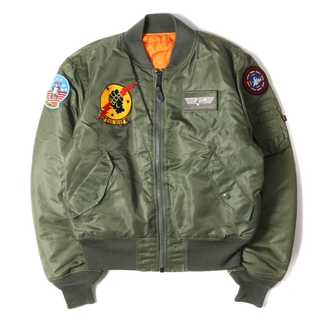ALPHA アルファ ジャケット 映画 TOP GUN DVD特典 5000着限定 カスタム