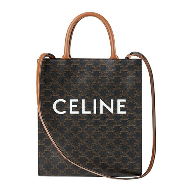 新品 セリーヌ CELINE トートバッグ トリオンフ タンのサムネイル