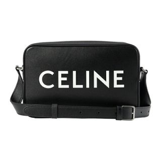 セリーヌ(celine)の新品 セリーヌ CELINE ショルダーバッグ ロゴ ブラック(ショルダーバッグ)