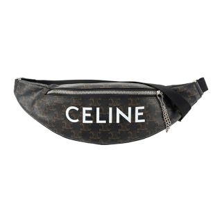 新品 セリーヌ CELINE ウエストポーチ・ボディバッグ トリオンフ ブラック