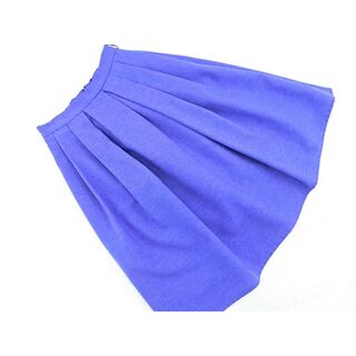 テチチ(Techichi)の美品 テチチ Aライン ロング スカート sizeS/青 ■■ レディース(ひざ丈スカート)