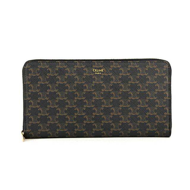 新品 セリーヌ CELINE 長財布 トリオンフ ブラック - 財布