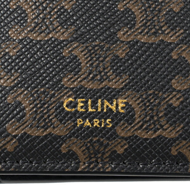CELINE - 新品 セリーヌ CELINE 長財布 トリオンフ ブラックの CELINE - 新品 セリーヌ CELINE 長財布 トリオンフ ブラックの