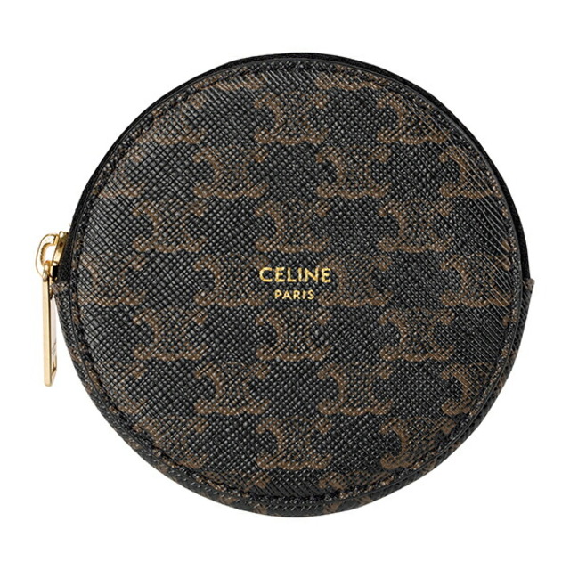 新品 セリーヌ CELINE コインケース トリオンフ ブラック