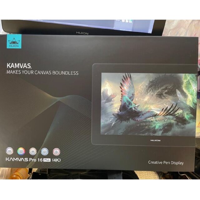 HUION Kamvas Pro 16 Plus(4K) 液晶ペンタブレット