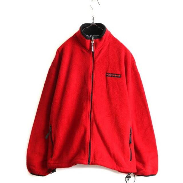 90s USA製 ■ POLO SPORT ラルフローレン フリース ジャケット