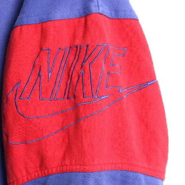 NIKE(ナイキ)の90s 初期 銀タグ 大きいサイズ XL ■ ナイキ 前V スウォッシュ 刺繍  メンズのトップス(その他)の商品写真