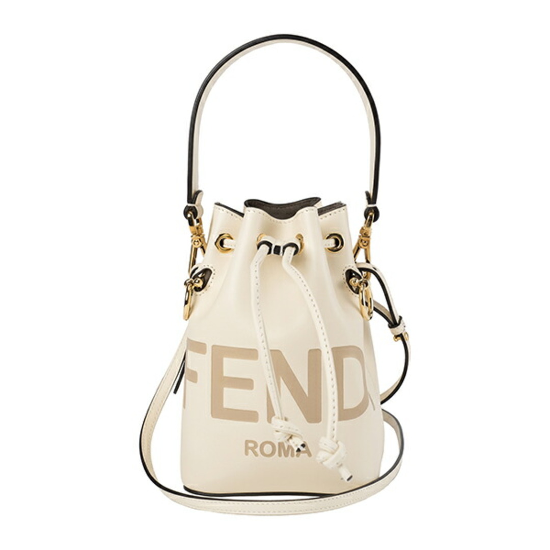 新品 フェンディ FENDI ショルダーバッグ モン トレゾール アイスホワイト