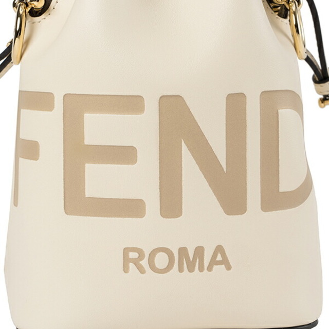 新品 フェンディ FENDI ショルダーバッグ モン トレゾール アイスホワイト