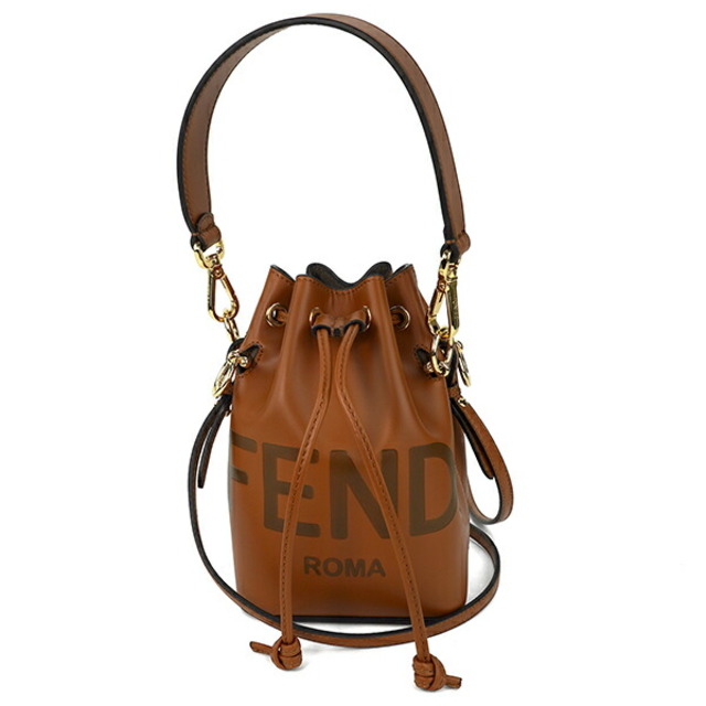 FENDI(フェンディ)の新品 フェンディ FENDI ハンドバッグ モン トレゾール ブラウン 茶 レディースのバッグ(ハンドバッグ)の商品写真