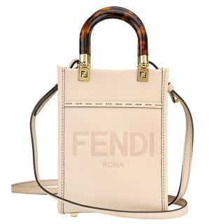 フェンディ(FENDI)の新品 フェンディ FENDI ショルダーバッグ ミニ サンシャイン ショッパー ピンク(ショルダーバッグ)