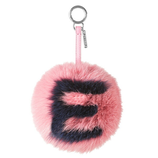 新品 フェンディ FENDI キーホルダー ポンポンチャーム ヴォルぺ ビッコローレ ピンク