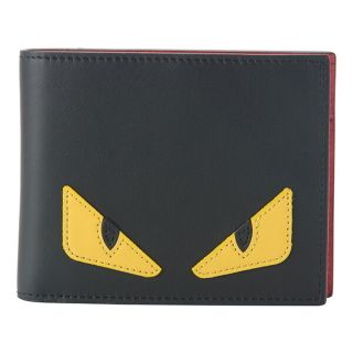 フェンディ(FENDI)の新品 フェンディ FENDI 2つ折り財布 バッグ バグズ アイ ネロ/ジャッロ/ロッソ(折り財布)