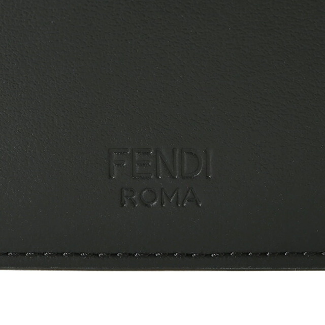 FENDI - 新品 フェンディ FENDI 2つ折り財布 バッグ バグズ アイ ネロ