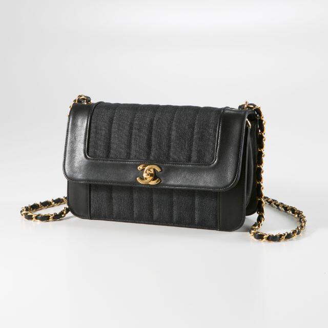 CHANEL(シャネル)のシャネル CHANEL リネン×ラムマトラッセチェーンショルダーバッグ レディースのバッグ(ショルダーバッグ)の商品写真