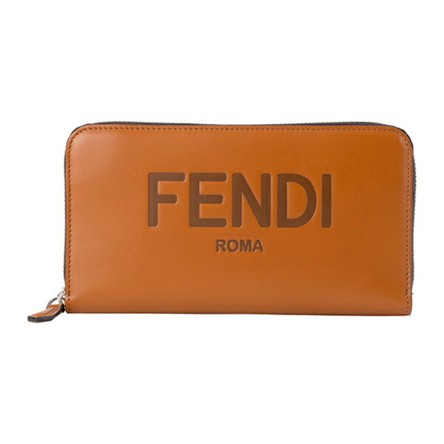 FENDI(フェンディ)の新品 フェンディ FENDI 長財布 ブラックレザー クオイオ/エバノ レディースのファッション小物(財布)の商品写真