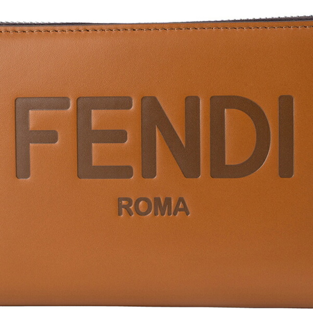 FENDI(フェンディ)の新品 フェンディ FENDI 長財布 ブラックレザー クオイオ/エバノ レディースのファッション小物(財布)の商品写真