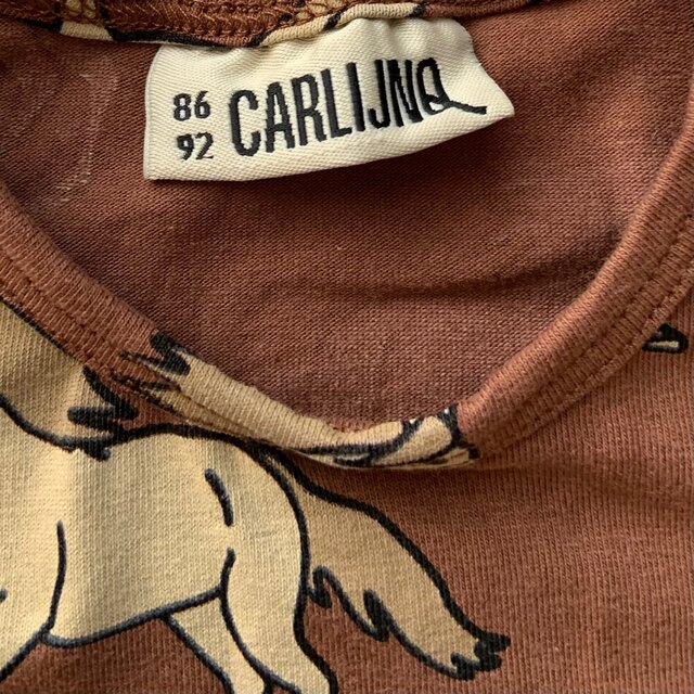 Caramel baby&child (キャラメルベビー&チャイルド)のCarlijnQ / Wild Horses  Bodysuit キッズ/ベビー/マタニティのベビー服(~85cm)(ロンパース)の商品写真